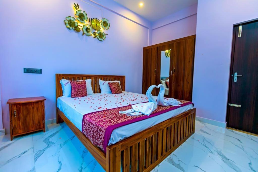 Appartement Dreamland Retreat With Swimming Pool à Kottakuppam Extérieur photo
