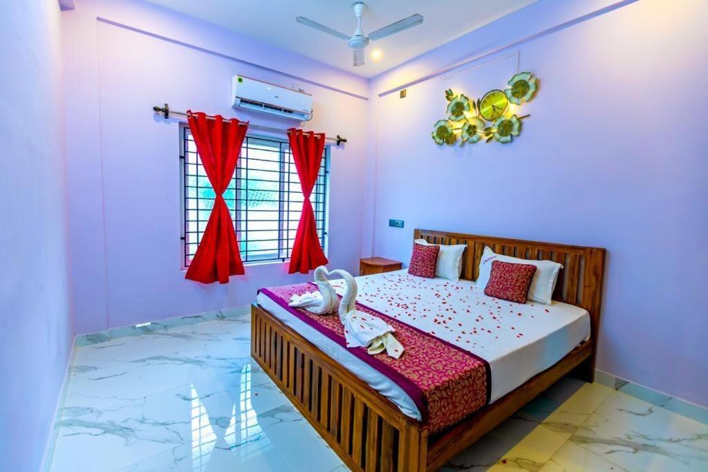 Appartement Dreamland Retreat With Swimming Pool à Kottakuppam Extérieur photo